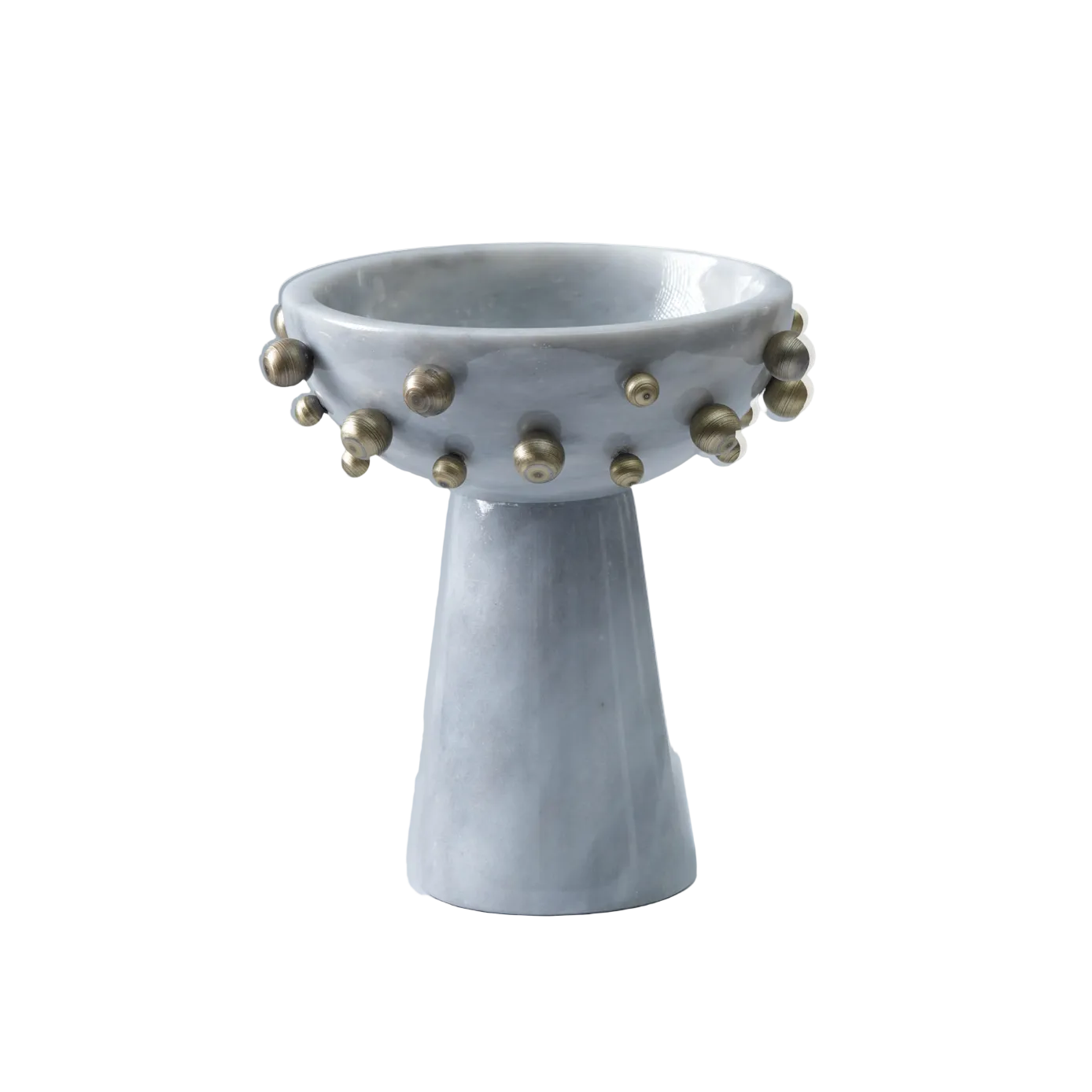 Antik Top Detaylı Ayaklı Kase