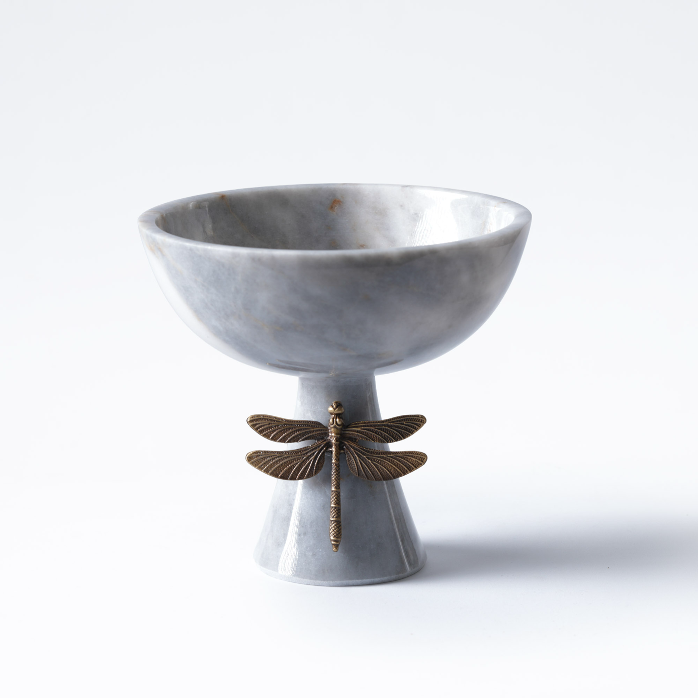 Yusufçuk Detaylı Ayaklı Kase