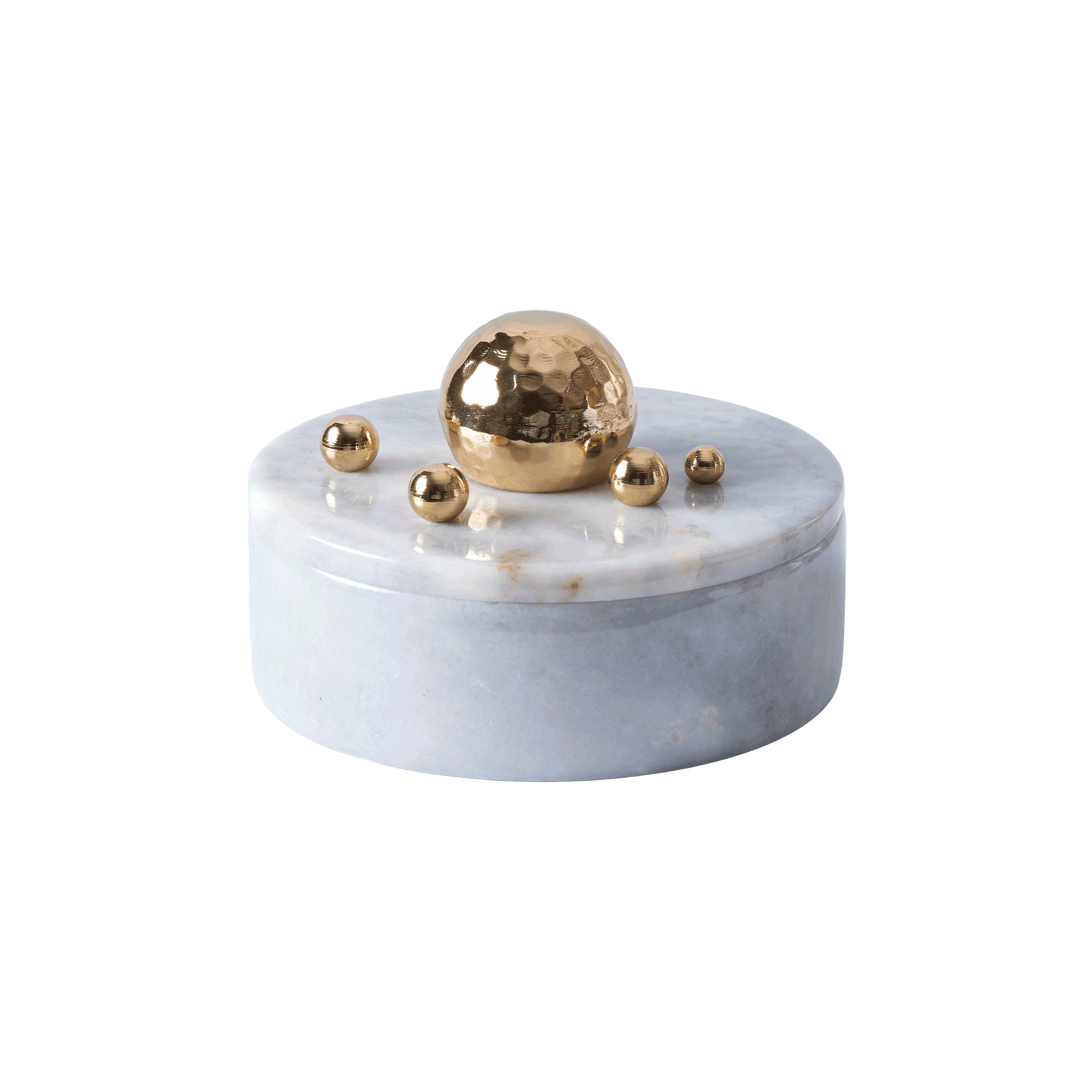 Altın Toplu Mermer Kutu