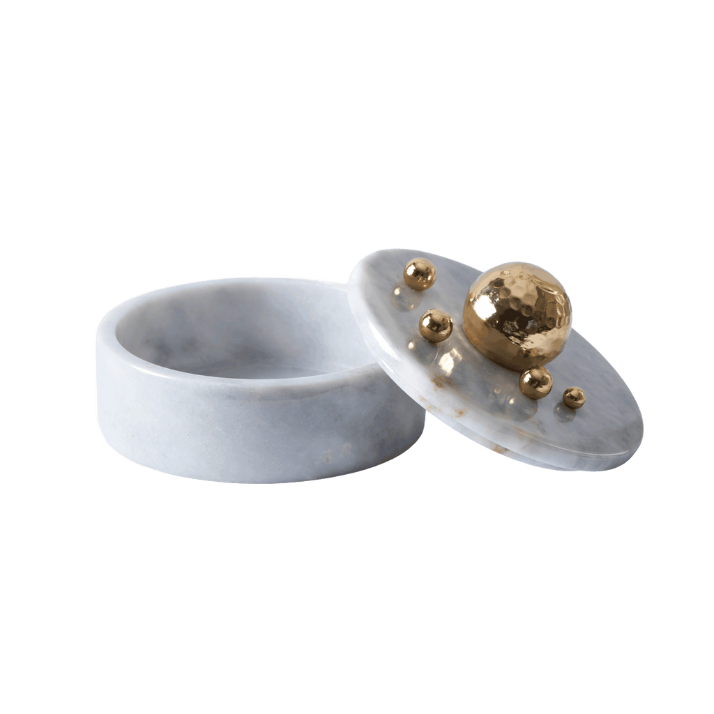 Altın Toplu Mermer Kutu