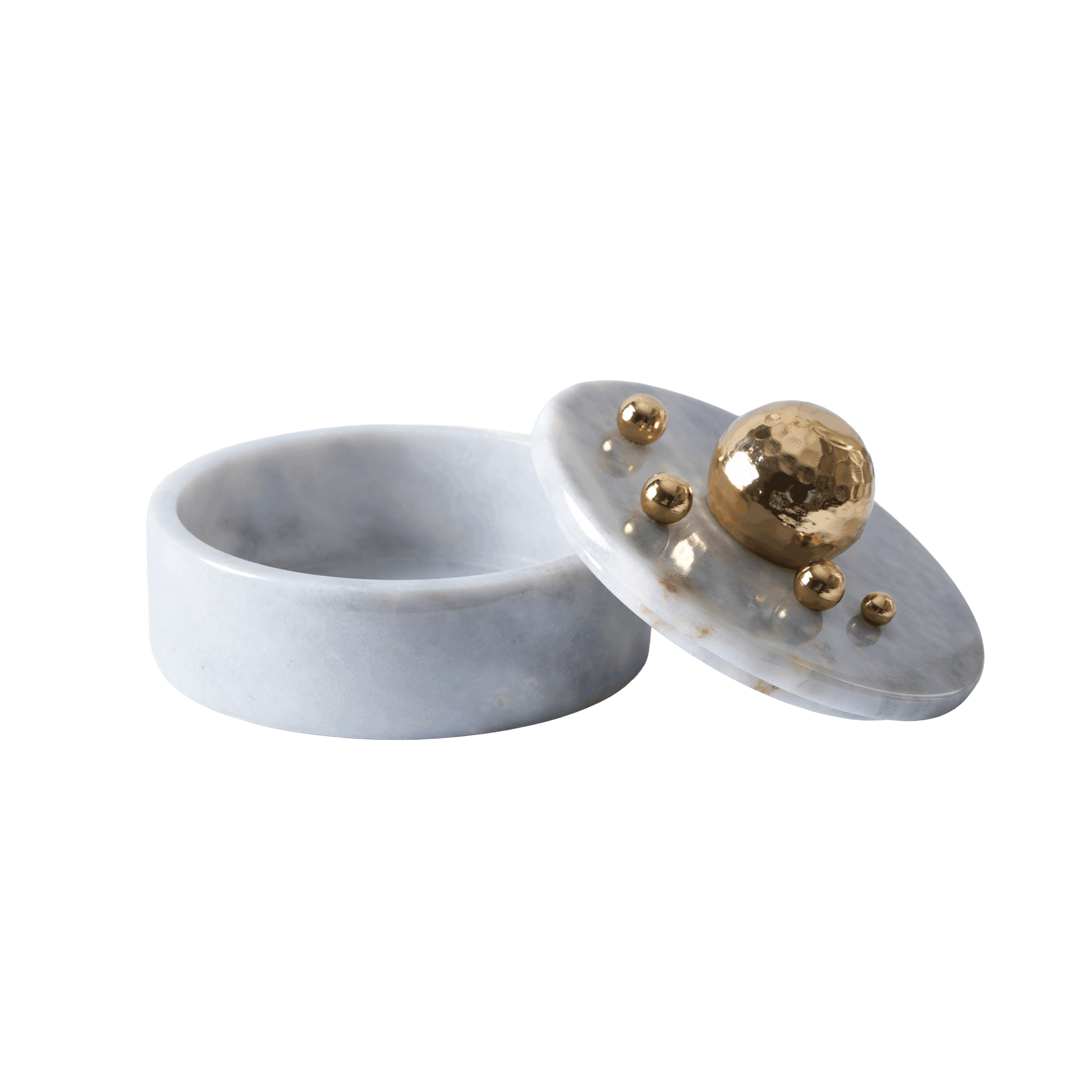 Altın Toplu Mermer Kutu