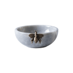 Arı Detaylı Gri Kase