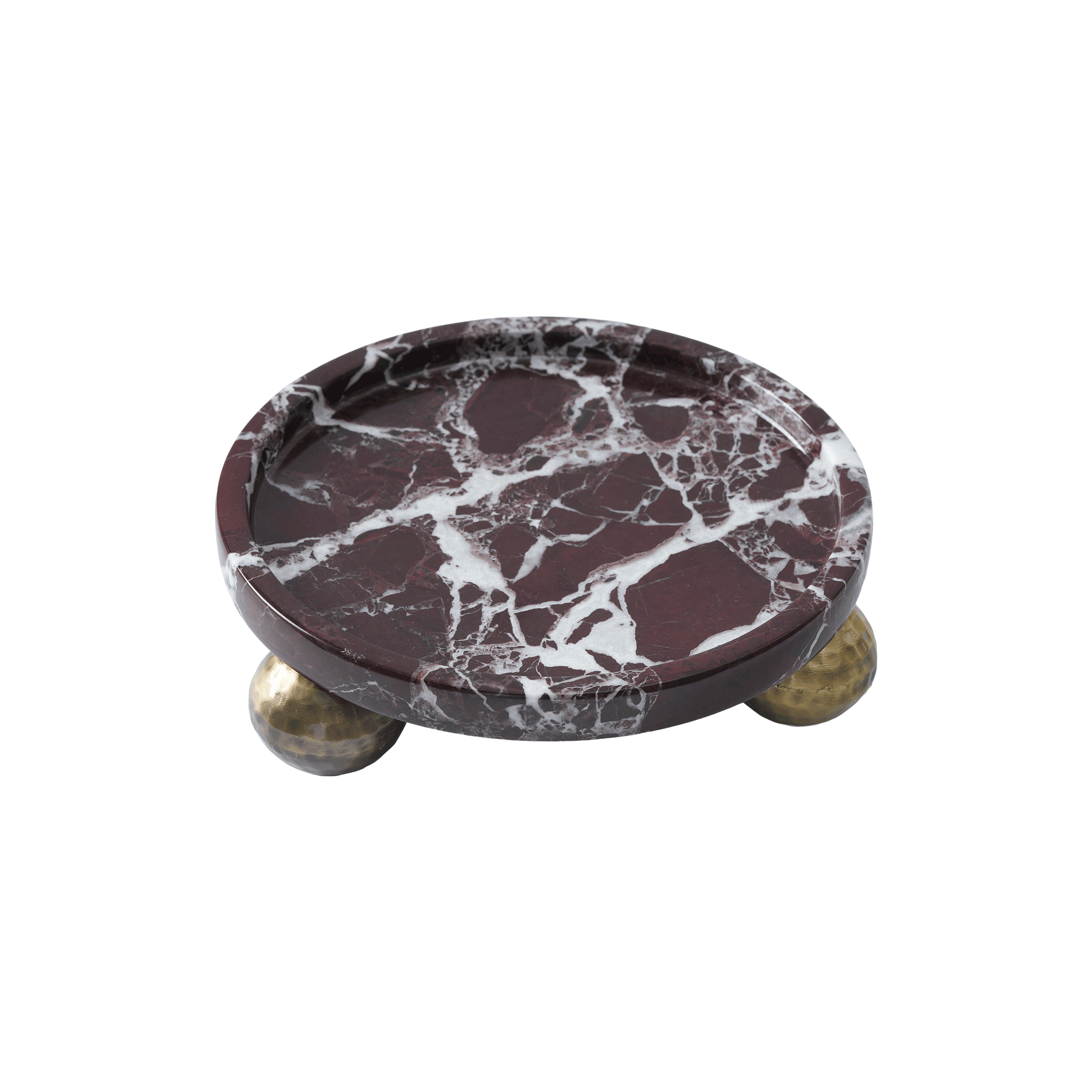 Top Ayaklı Elazığ Vişne Küçük Tepsi